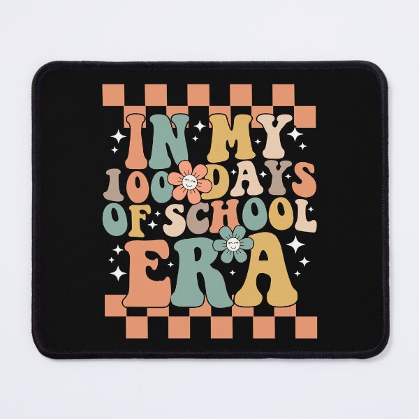 Item preview, In My 100 Days of School Era Shirt – Retro Teacher 100th Day of School Groovy Flower Design designed and sold by Alluka Brand.