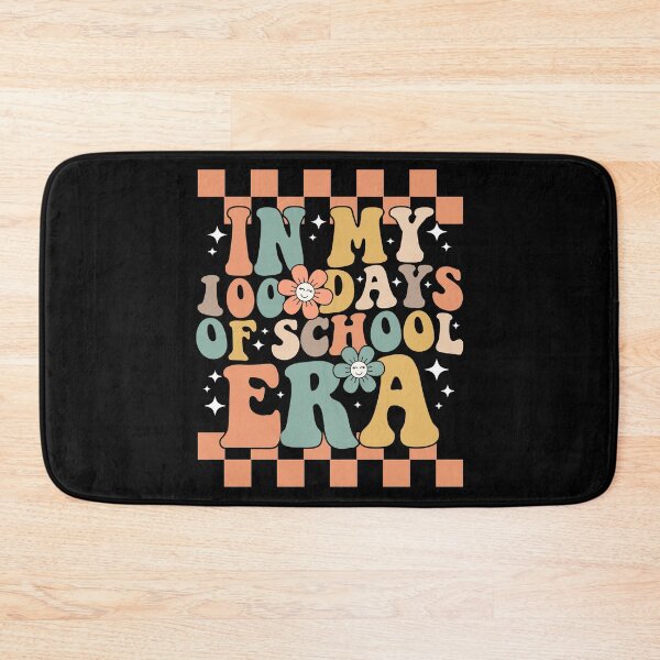 Item preview, In My 100 Days of School Era Shirt – Retro Teacher 100th Day of School Groovy Flower Design designed and sold by Alluka Brand.