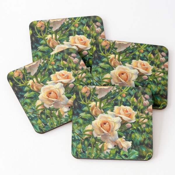 Item preview, Peach Colored Roses designed and sold by tomorrowsart.