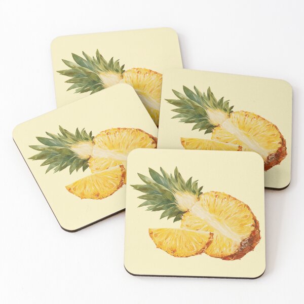 Item preview, Pineapple Cut in Half Lengthwise designed and sold by Violet Peonies.