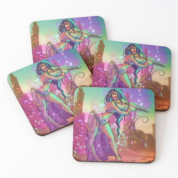 Item preview, The desert flower playing the violin designed and sold by SegretDreams.