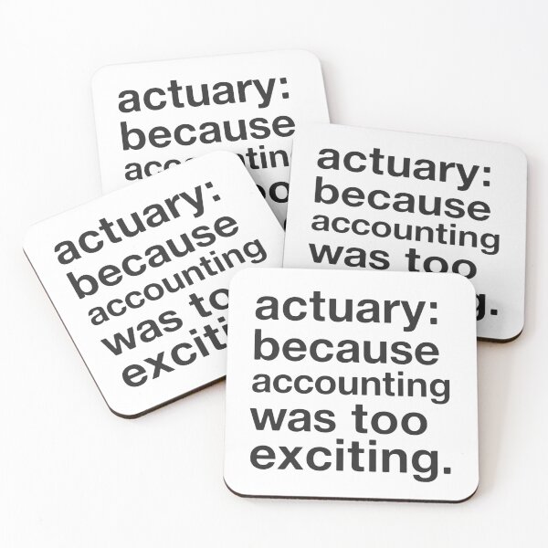 Item preview, Actuary: because accounting was too exciting designed and sold by [ATS].