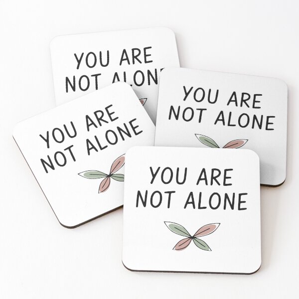 Item preview, “You Are Not Alone” – Mental Health Support & Awareness Tee designed and sold by Mike Draws.
