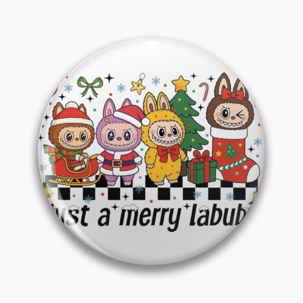 Item preview, Just A Merry Labubu designed and sold by sahbender.