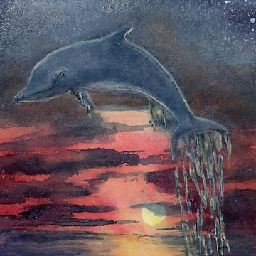 Artwork thumbnail, One Last Jump by Randy Sprout Fine Art