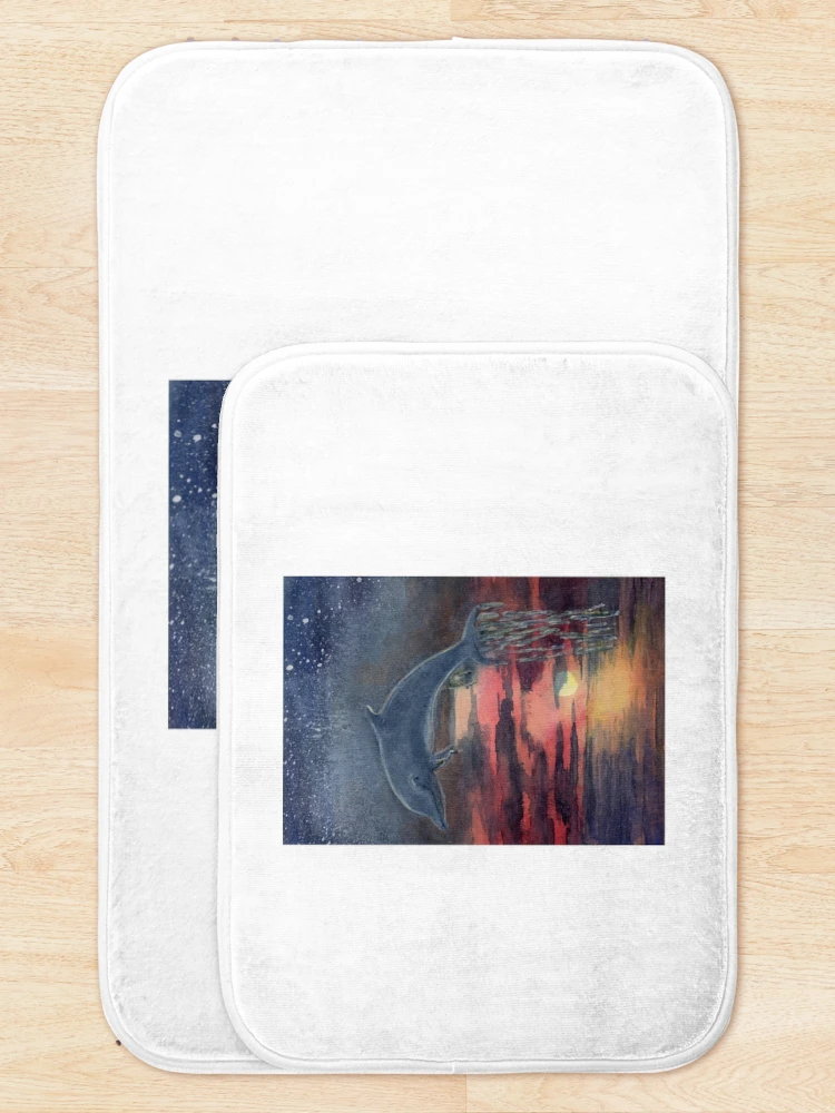 Thumbnail 5 of 6, Bath Mat, One Last Jump designed and sold by Randy Sprout Fine Art.
