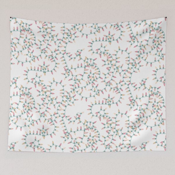 Item preview, Holiday Lights - hollylights - multi designed and sold by Stephanie Fiona Design.