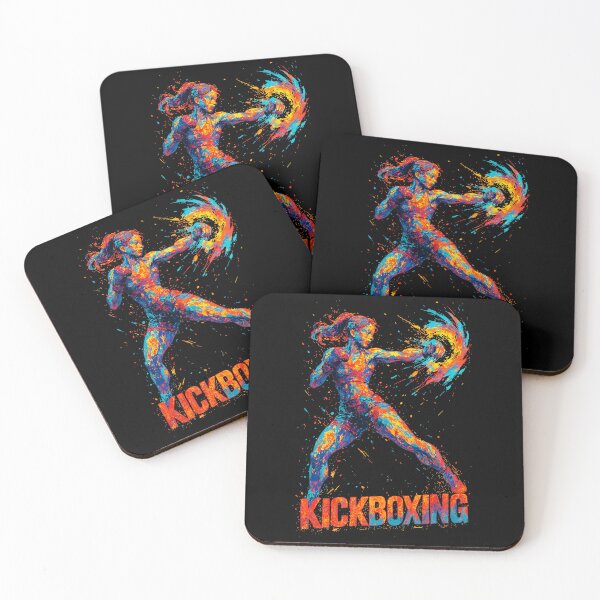 Item preview, Kickboxer, cool, abstract, power, kickboxing, woman, strength, gift designed and sold by Pineapple-Tree.