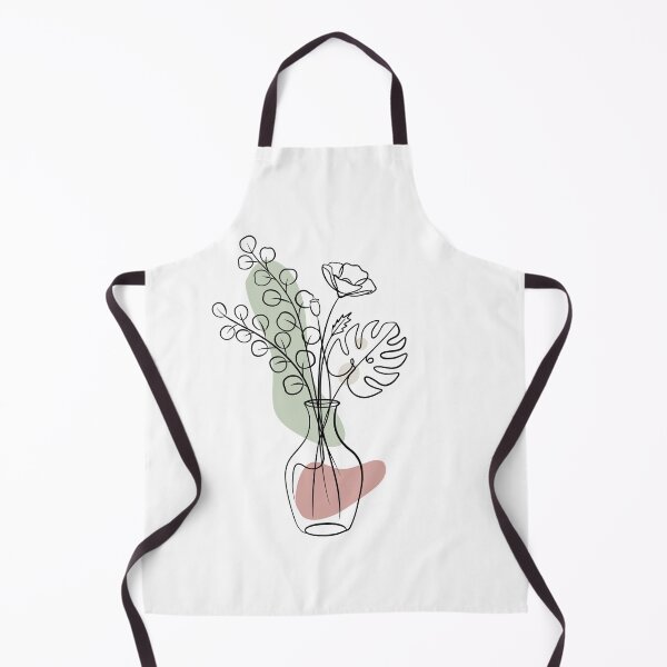 Item preview, Minimalist Botanical Line Art Vase designed and sold by Sunshine2504.