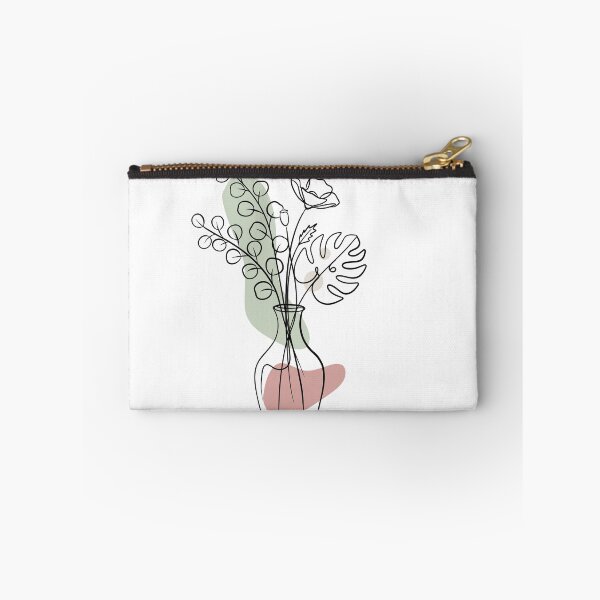 Item preview, Minimalist Botanical Line Art Vase designed and sold by Sunshine2504.