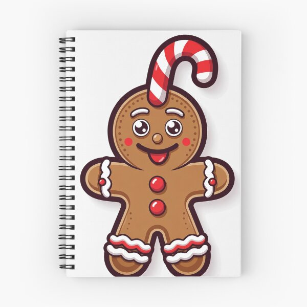 Item preview, Candy Cane Cutter – Cute Christmas Gingerbread Character designed and sold by Vertura Group.
