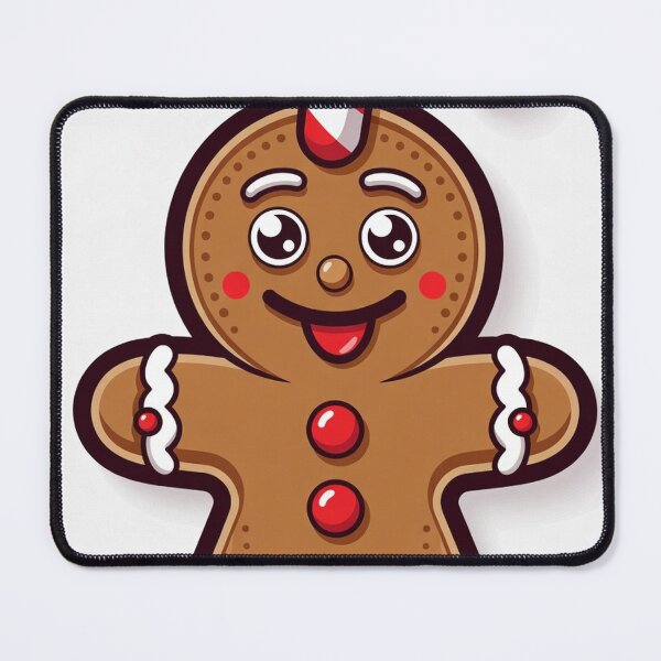 Item preview, Candy Cane Cutter – Cute Christmas Gingerbread Character designed and sold by Vertura Group.
