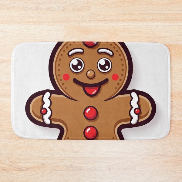Item preview, Candy Cane Cutter – Cute Christmas Gingerbread Character designed and sold by Vertura Group.
