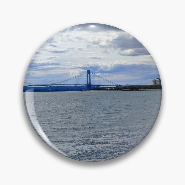 Item preview, Wide View Verrazzano Bridge Rock Coast designed and sold by ErtsDeals.