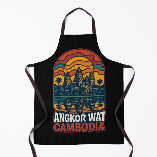 Item preview, Angkor Wat Temple Cambodia Asia Travel designed and sold by TomFrontierArt.