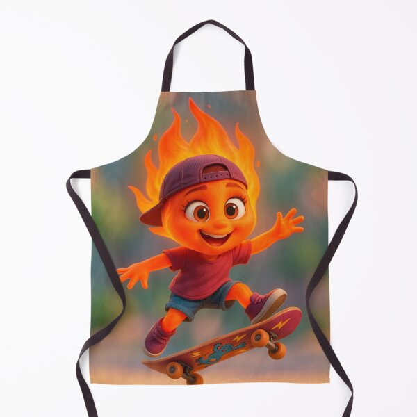 Item preview, Skater Fire Girl designed and sold by Sillytoe.