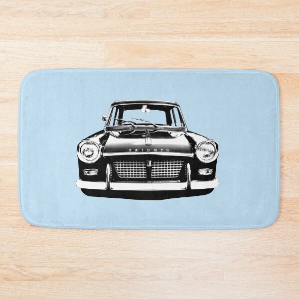Item preview, Triumph Herald classic 1960s British car black & white designed and sold by soitwouldseem.