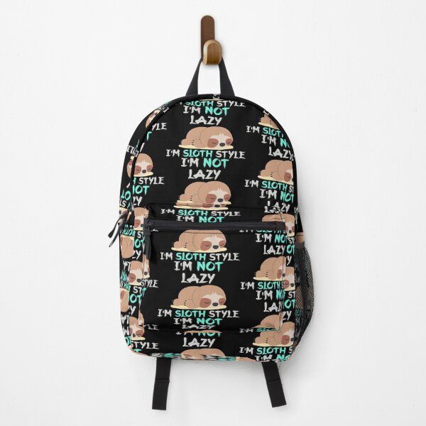 Item preview, Sleeping Sloth with Funny “Sloth Style” Quote – Cute Cartoon Illustration designed and sold by T-Chou.