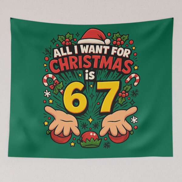 Item preview, All I Want for Christmas Is 6-7 – Christmas Meme Design designed and sold by GirlyPopped.