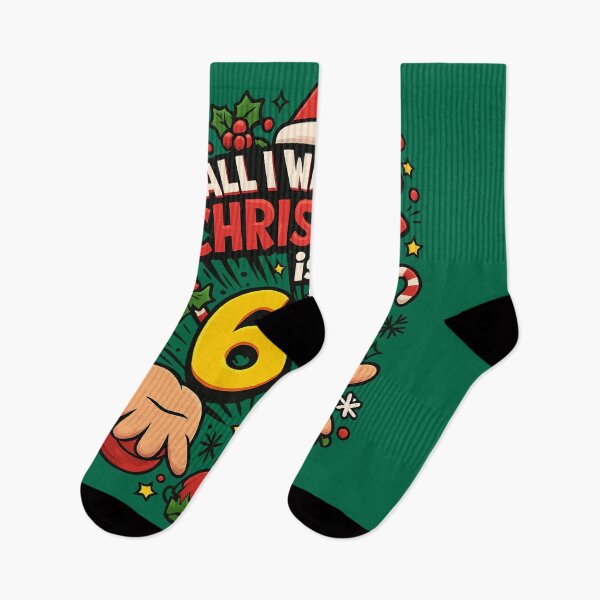 Item preview, All I Want for Christmas Is 6-7 – Christmas Meme Design designed and sold by GirlyPopped.
