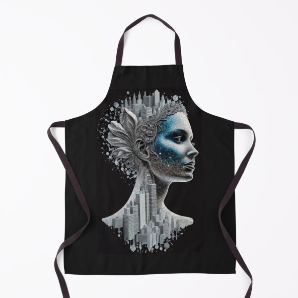 Item preview, logo Inverted silver captivating silhouette of a woman's head and gold captivating silhouette of a woman's head, very detailed, best quality, picture of a woman's face, designed and sold by gulka8.