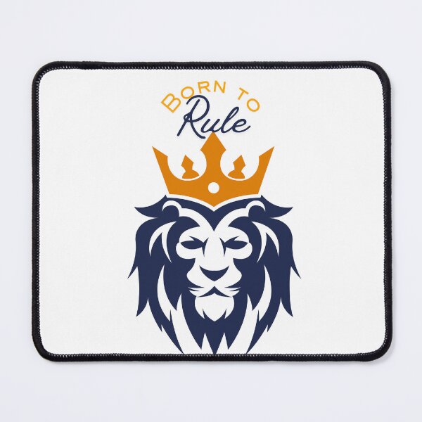 Item preview, Born to Rule – Majestic Lion Crown Design designed and sold by SinFondoStudio.