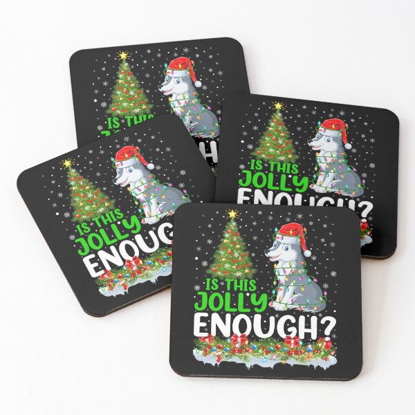 Item preview, Classic This Jolly Christmas Merry Enough Is Funny Meme designed and sold by ChrisMccarro.