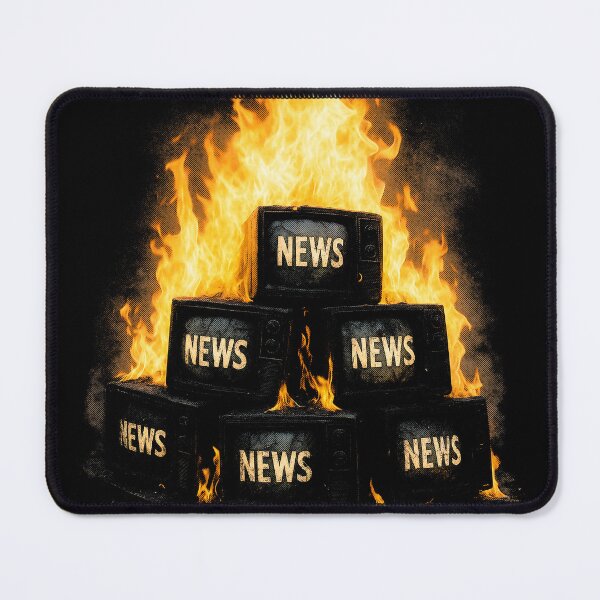 Item preview, THE DOWNFALL of MAINSTREAM MEDIA designed and sold by WakeyWakeySakey.