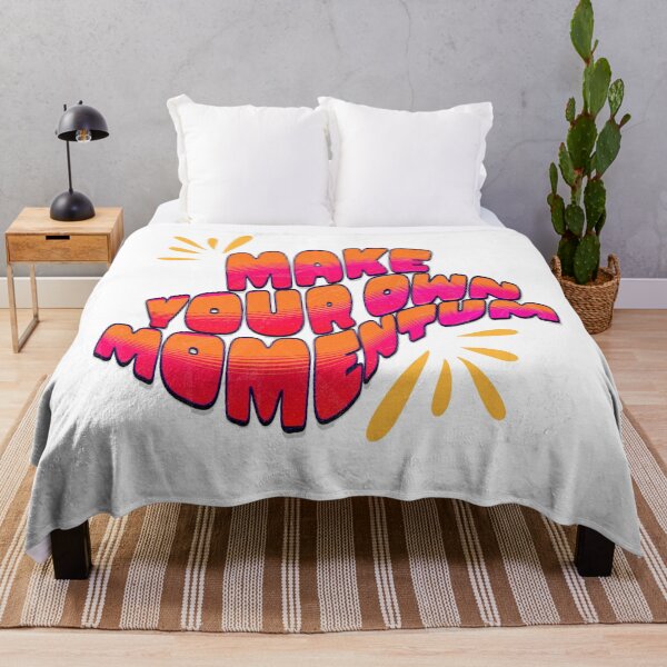 Item preview, Make Your Own Momentum – Retro Vibrant Motivational Typography designed and sold by VibranPalette.