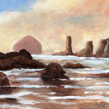 Artwork thumbnail, Hay Stack Reef by Randy Sprout Fine Art