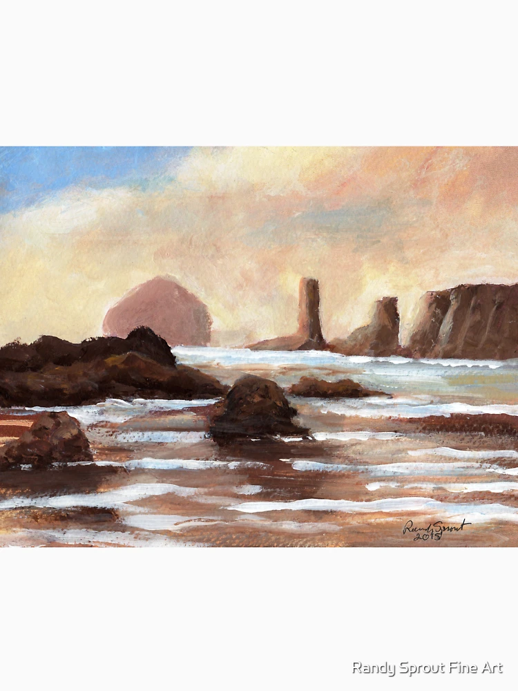 Imagen 6 de 6, Sudadera con capucha con la obra Hay Stack Reef, diseñada y vendida por Randy Sprout Fine Art.