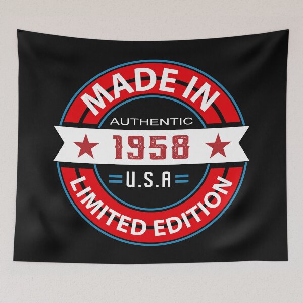Item preview, MADE IN 1958  – LIMITED EDITION designed and sold by HB Shirts.