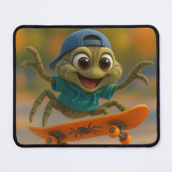 Item preview, Skater Fishing Spider designed and sold by Sillytoe.