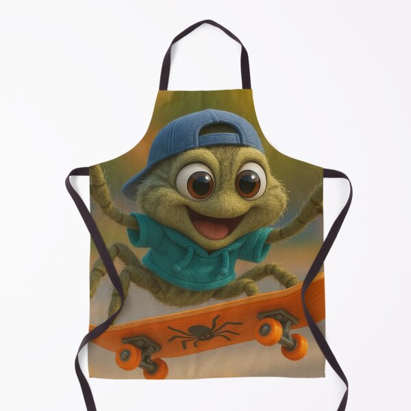 Item preview, Skater Fishing Spider designed and sold by Sillytoe.
