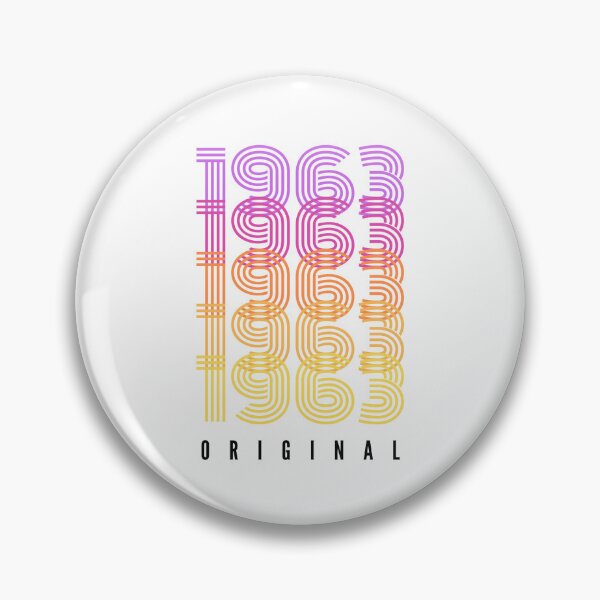Artikelvorschau, Original von 1963 – Geburtstagsgeschenk für alle, die 1963 geboren wurden – Klassische limitierte Auflage von 1963 entworfen und verkauft von DesignByLeo.