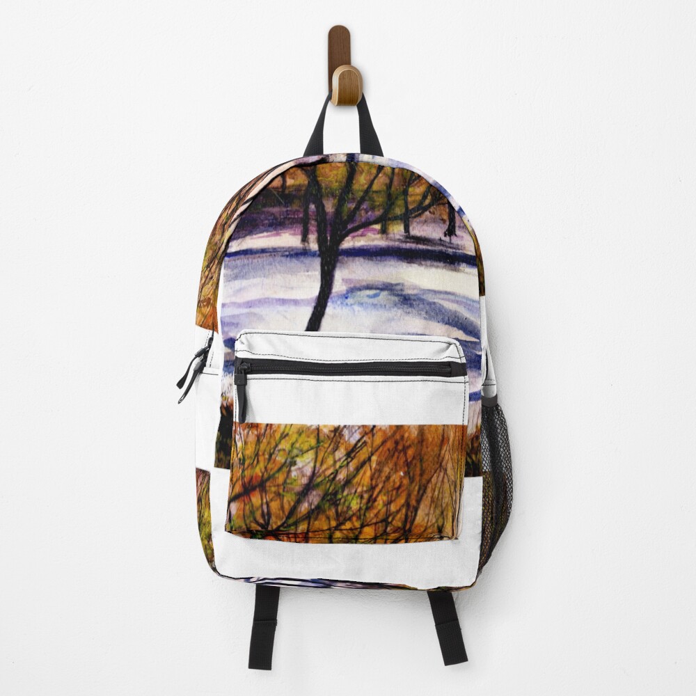 Vista previa del artículo con la obra «Mochila», diseñado y vendido por RandySprout.