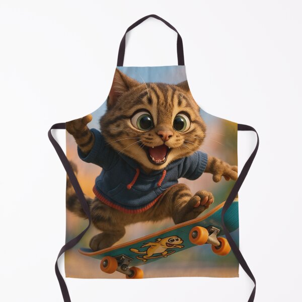 Item preview, Skater Fishing Wildcat designed and sold by Sillytoe.