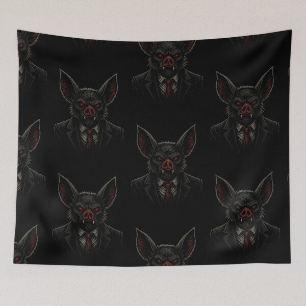 Item preview, Dispatch Game Dark Bat Illustration designed and sold by AntonioJ8.