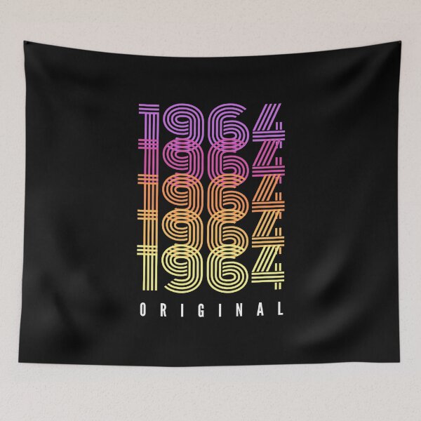 Artikelvorschau, Geboren 1964 – Geburtstagsgeschenk von 1964 – Original von 1964 entworfen und verkauft von DesignByLeo.
