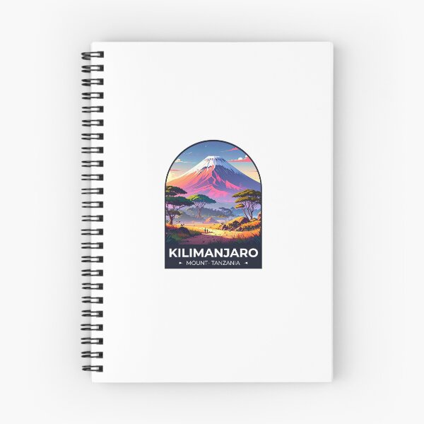 Item preview, Mount Kilimanjaro  Volcano in Tanzania designed and sold by TulipaGraphics.