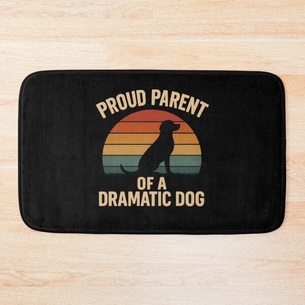 Item preview, Funny Dramatic Dog Parent Humor Retro Pet Lover Design designed and sold by saloui.