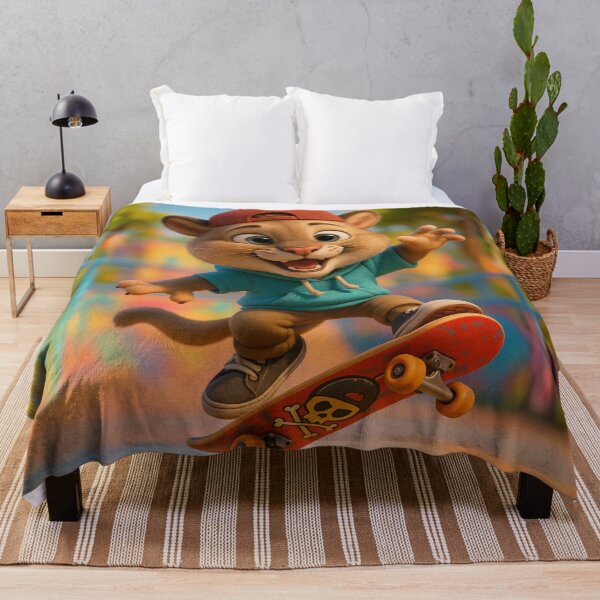 Item preview, Skater Florida Panther designed and sold by Sillytoe.