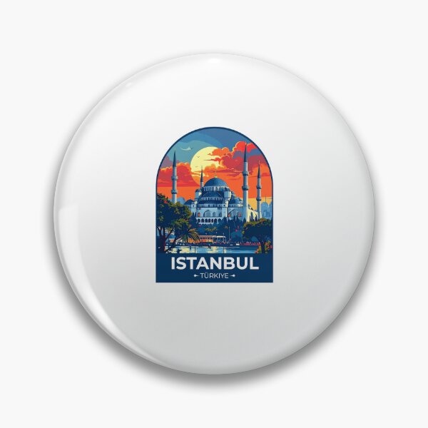 Item preview, Istanbul Türkiye Travel Sticker designed and sold by TulipaGraphics.