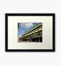 The Arcade Framed Print