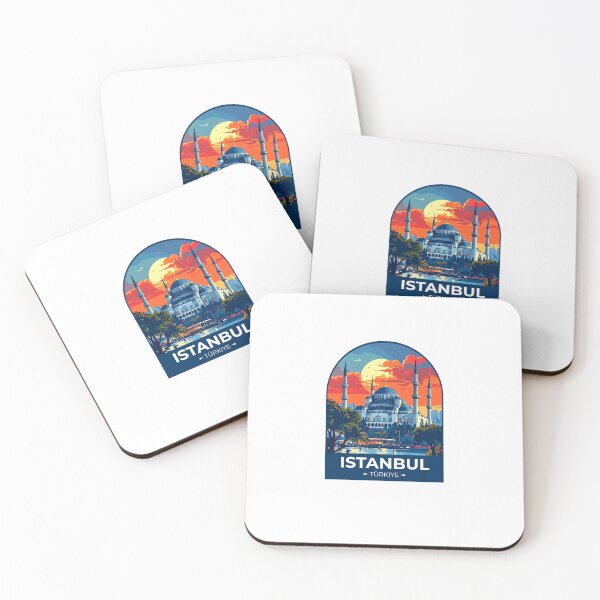 Item preview, Istanbul Türkiye Travel Sticker designed and sold by TulipaGraphics.