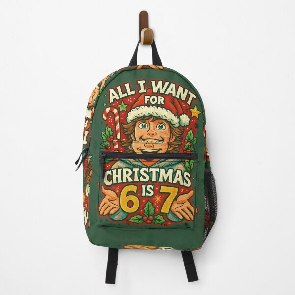 Item preview, All I Want for Christmas Is 6-7 – Viral 67 Meme Holiday Design designed and sold by GirlyPopped.