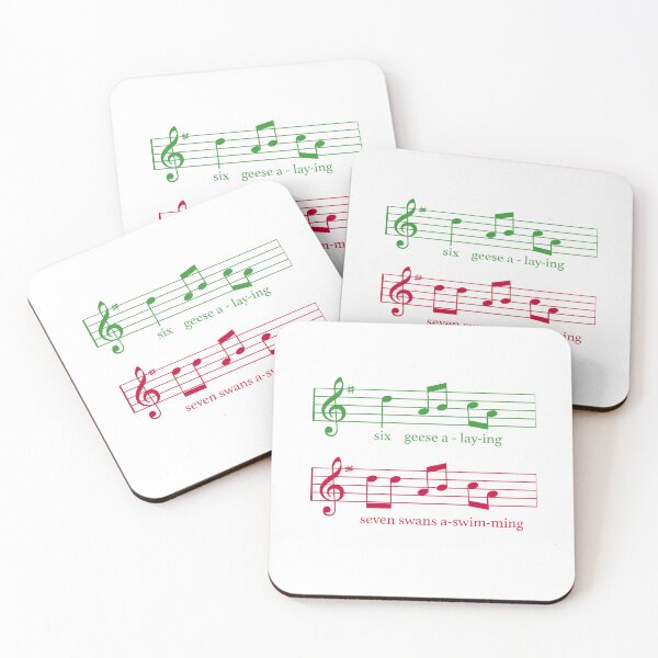 Item preview, 6 GEESE A-LAYING 7 SWANS A-SWIMMING Christmas Lyrics 6-7 Meme designed and sold by starkle.