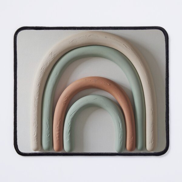 Item preview, Clay Boho Rainbow - Minimalist Sage & Terracotta designed and sold by terramuse.