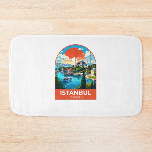 Item preview,  Istanbul Türkiye Travel Sticker designed and sold by TulipaGraphics.