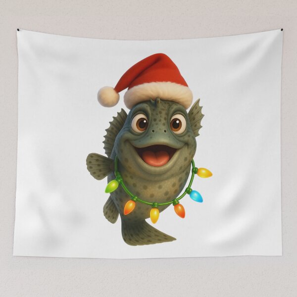 Item preview, Christmas Blenny Lawnmower Fish designed and sold by Sillytoe.